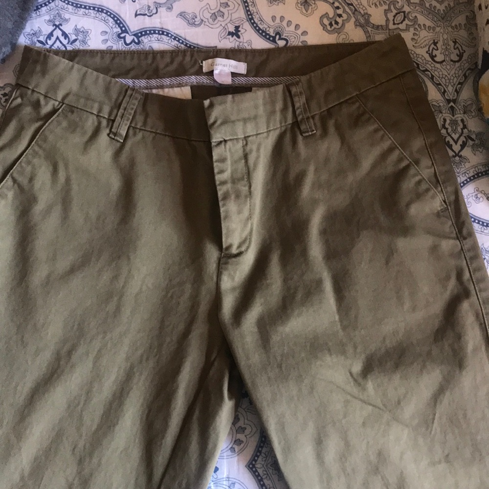 Green cargo pants